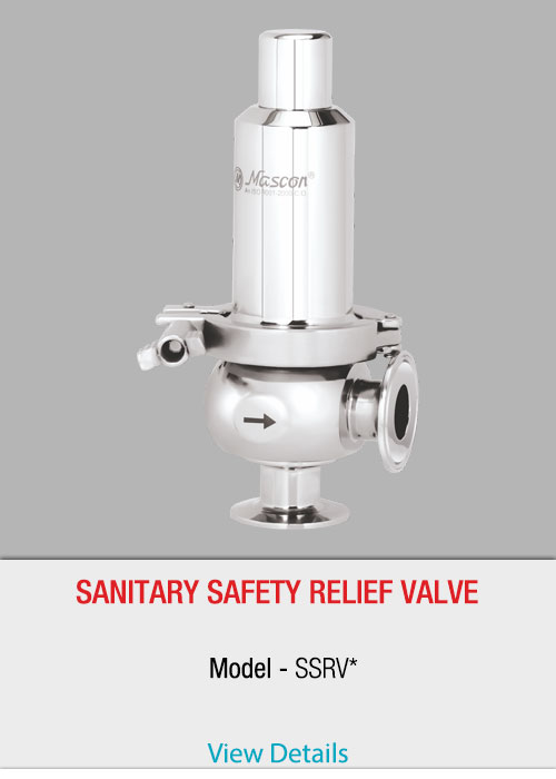 Sanitary-safety-relief-valve